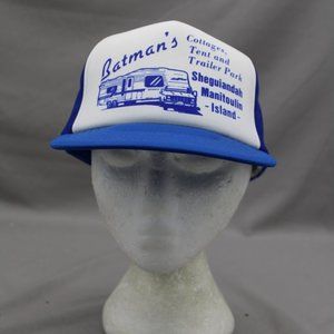 Vintage Screened Trucker hat - Bateman's Trailer Park - Adult Snapback